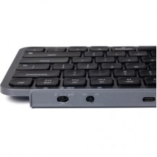 Клавіатура Keychron B1 Pro Wireless/Bluetooth/USB UA Space Gray (B1P-K1-UA) - Фото