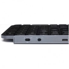 Клавіатура Keychron B6 Pro Wireless/Bluetooth/USB UA Space Gray (B6P-K1-UA) - Фото
