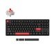 Клавиатура Keychron C3 Pro 87Key K pro Red RGB QMK Hot-swap USB UA Black (C3PH1_KEYCHRON)