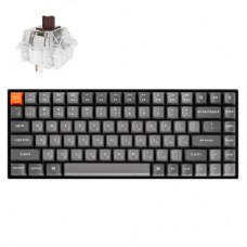 Клавіатура Keychron K2 Max K Super Brown Hot-Swap QMK Wireless/Bluetooth/USB-А UA Black (K2M-J3-UA) - Фото
