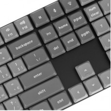 Клавіатура Keychron K5 Max Gateron MX 2.0 Brown White Led QMK Wireless/Bluetooth/USB-А UA Black (K5M-A3-UA) - Фото
