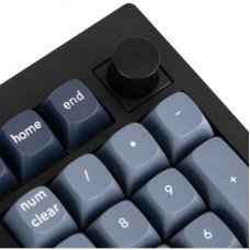 Клавіатура Keychron V5 Max Gateron Jupiter Banana Knob Hot-Swap QMK Wireless/Bluetooth/USB-А UA Black (V5M-D4-UA) - Фото