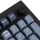 Клавіатура Keychron V5 Max Gateron Jupiter Banana Knob Hot-Swap QMK Wireless/Bluetooth/USB-А UA Black (V5M-D4-UA)