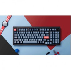 Клавіатура Keychron V5 Max Gateron Jupiter Brown Knob Hot-Swap QMK Wireless/Bluetooth/USB-А UA Black (V5M-D3-UA) - Фото