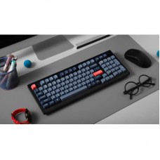 Клавіатура Keychron V5 Max Gateron Jupiter Red Knob Hot-Swap QMK Wireless/Bluetooth/USB-А UA Black (V5M-D1-UA) - Фото