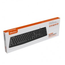 Клавіатура Meetion K200 USB UA Black (MT-K200-A-RUA) - Фото