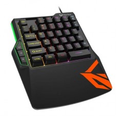 Клавіатура Meetion KB015 USB Black/Orange (MT-KB015-A) - Фото