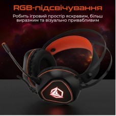 Наушники Meetion HP020 Black/Orange (MT-HP020-A) - Фото