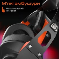 Наушники Meetion HP099 Black/Orange (MT-HP099-A) - Фото