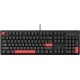 Клавиатура Lemokey Keychron X3 Red RGB USB Black (X3-H1-UA)