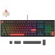 Клавиатура Lemokey Keychron X3 Red RGB USB Black (X3-H1-UA) Клавиатура Lemokey Keychron X3 Red RGB USB Black (X3-H1-UA)