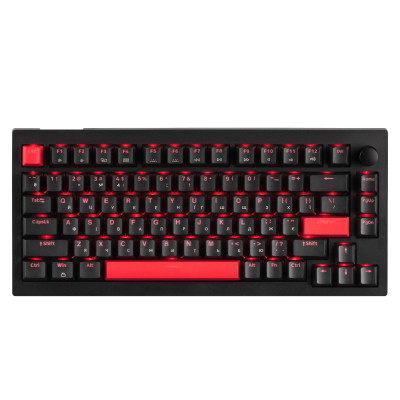 Клавіатура Lemokey Keychron X4 Brown Red LED USB Black (X4-A3-UA)