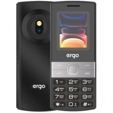 Мобільний телефон Ergo B185 Black - Фото