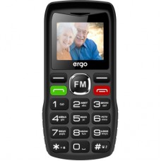 Мобільний телефон Ergo R182 Black - Фото