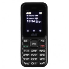 Мобільний телефон 2E S180 2024 Black (694743653885) - Фото