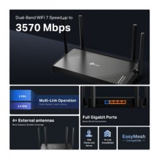 Маршрутизатор TP-Link Archer BE220 (ARCHER-BE220) - Фото