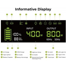 Зарядна станція FOSSIBOT F800 800 W (512 Вт·год) - Фото