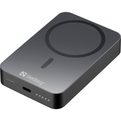 Батарея універсальна Sandberg 10000mAh 20W Magnetic Wireless Qi 15 W (420-97)