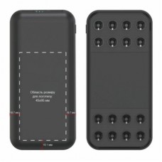 Батарея универсальная TheGeneral 10000mah ChargeMate, PD/QC/22.5W, wireless charging 15W (40010919-01) - Фото