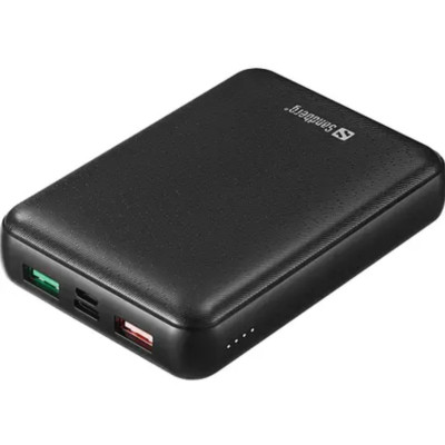 Батарея універсальна Sandberg 15000 mAh, PD/45W (20V/2.25A), QC3.0, USB-C, Micro-USB, USB-A*2 (420-66_)