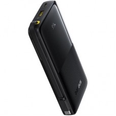 Батарея універсальна Baseus Bipow 2 Digital Display 10000 mAh 20 W with Built-in USB-C Cable Black (P10077101113-00) - Фото