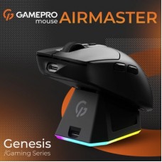 Мышка GamePro Genesis Airmaster Wireless/Bluetooth/USB Black (GM167B) - Фото