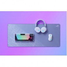 Наушники ASUS ROG Pelta RGB Wireless White (90YH0410-BHUA10) - Фото