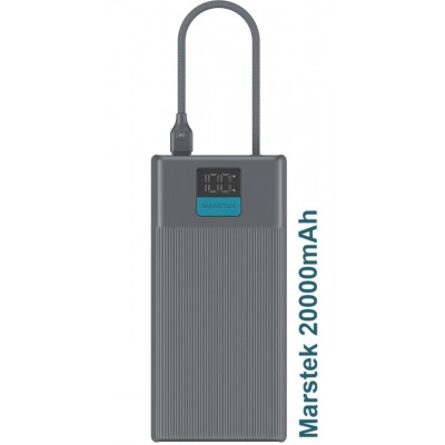 Повербанк Marstek 20000mAh Grey (P267L) 22.5W