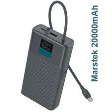 Повербанк Marstek 20000mAh Grey (P267L) 22.5W - Фото