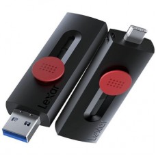 USB флеш накопитель Lexar 32GB JumpDrive Dual Drive D300 USB/Type-C3.2 (LJDD300032G-BNBNG) - Фото