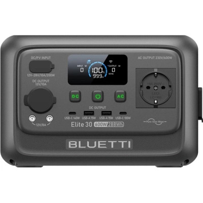Зарядна станція BLUETTI Elite 30 V2, 600 W, 288Wh (EL30V2)