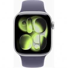 Смарт-годинник Apple Watch Series 11 GPS 42mm Silver Aluminium Case with Purple Fog Sport Band - M/L (MEU74RK/A) - Фото
