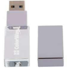 USB флеш накопитель ColorWay 32GB 3.0 Transparent (CW-USBCL32) - Фото