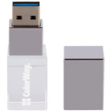 USB флеш накопитель ColorWay 64GB ColorWay Crystal USB 3.0 (CW-USBCL64) - Фото