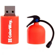 USB флеш накопитель ColorWay Fire 64 GB USB 3.0 Red (CW-USBFE64) - Фото