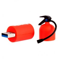 USB флеш накопитель ColorWay Fire 64 GB USB 3.0 Red (CW-USBFE64) - Фото