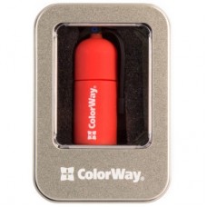 USB флеш накопитель ColorWay Fire 64 GB USB 3.0 Red (CW-USBFE64) - Фото