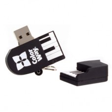 USB флеш накопитель ColorWay Piano 32 GB 3.0 Black (CW-USBPO32) - Фото