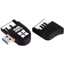 USB флеш накопитель ColorWay Piano 32 GB 3.0 Black (CW-USBPO32) - Фото