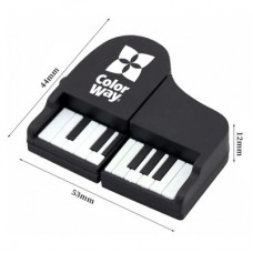 USB флеш накопитель ColorWay Piano 32 GB 3.0 Black (CW-USBPO32) - Фото