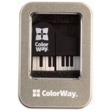 USB флеш накопитель ColorWay Piano 32 GB 3.0 Black (CW-USBPO32) - Фото