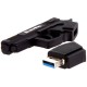 USB флеш накопитель ColorWay Pistol 64 GB 3.0 Black (CW-USBPL64)