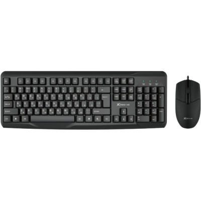 Комплект Xtrike ME MK-207 USB UA Black (MK-207UA)