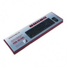 Комплект Grunhelm KBM-4810WL Wireless UA Black (126877) - Фото