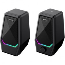 Акустична система Havit SK768 USB RGB Black (6939119042585) - Фото