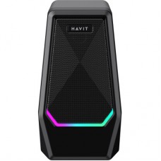 Акустична система Havit SK768 USB RGB Black (6939119042585) - Фото