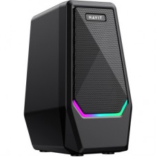 Акустична система Havit SK768 USB RGB Black (6939119042585) - Фото