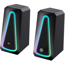 Акустическая система Havit HV-SK208 PRO USB RGB Black (6939119052256)