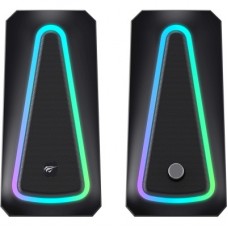 Акустична система Havit HV-SK208 PRO USB RGB Black (6939119052256) - Фото