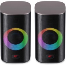 Акустична система Havit HV-SK212SE USB RGB Black (6939119080501) - Фото
